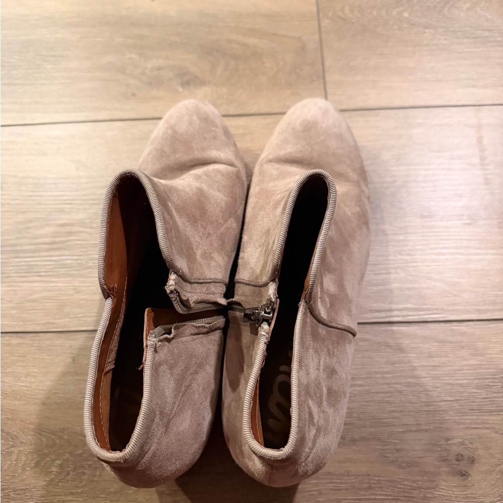 Sam Edelman Tan Ankle Boots